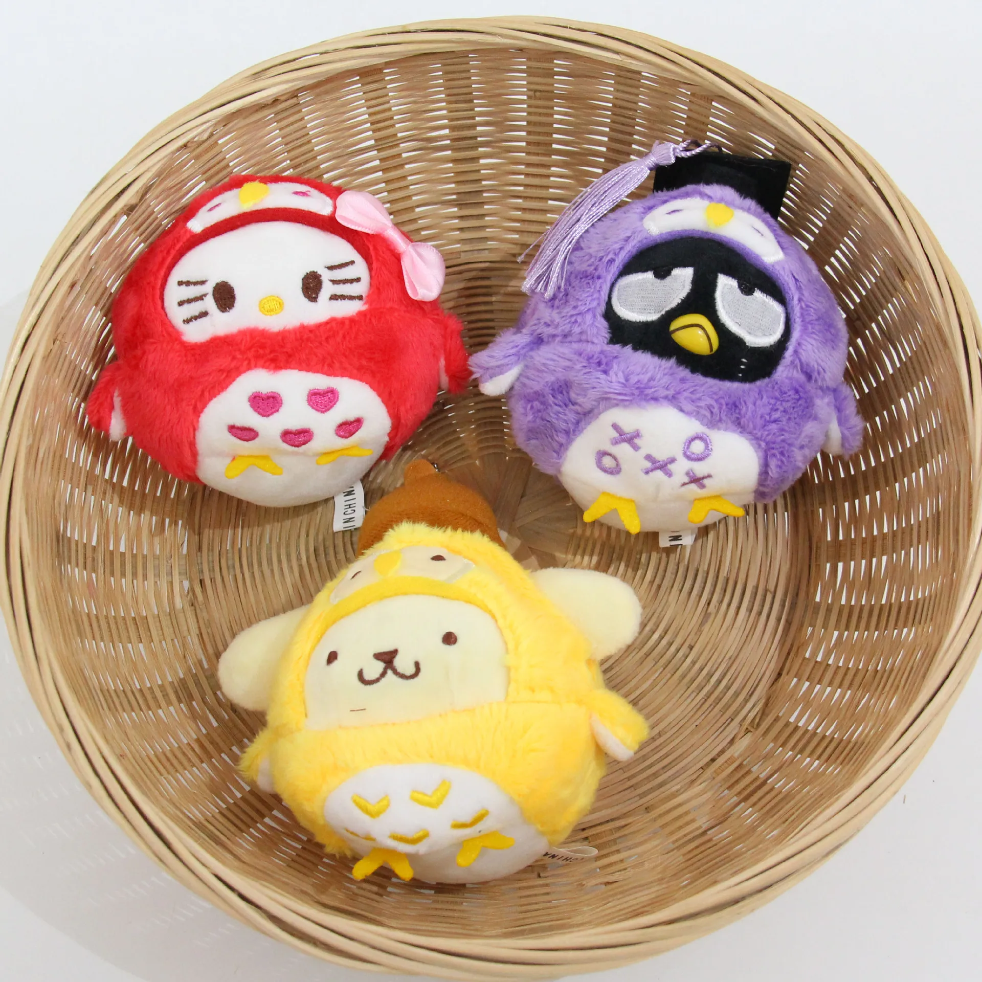 Hello Kity New Kawaii About 20Cm Sanrio Pattern Kuromi Cinnamoroll Pochacco Plush Doll High Quality Gifts for Friends Childrens
Hello Kity New Kawaii About 20Cm Sanrio Pattern Kuromi Cinnamoroll Pochacco Plush Doll High Quality Gifts for Friends Childrens
