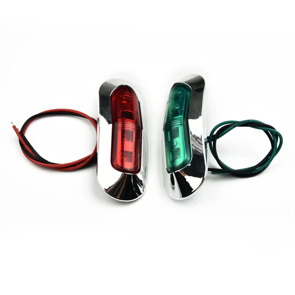 Sealed Waterproof Navigation LED Boat Lights 1000-3000K 2pcs Bow Pontoon Lights DC 12V-24V Deck Red Green Durable
Sealed Waterproof Navigation LED Boat Lights 1000-3000K 2pcs Bow Pontoon Lights DC 12V-24V Deck Red Green Durable