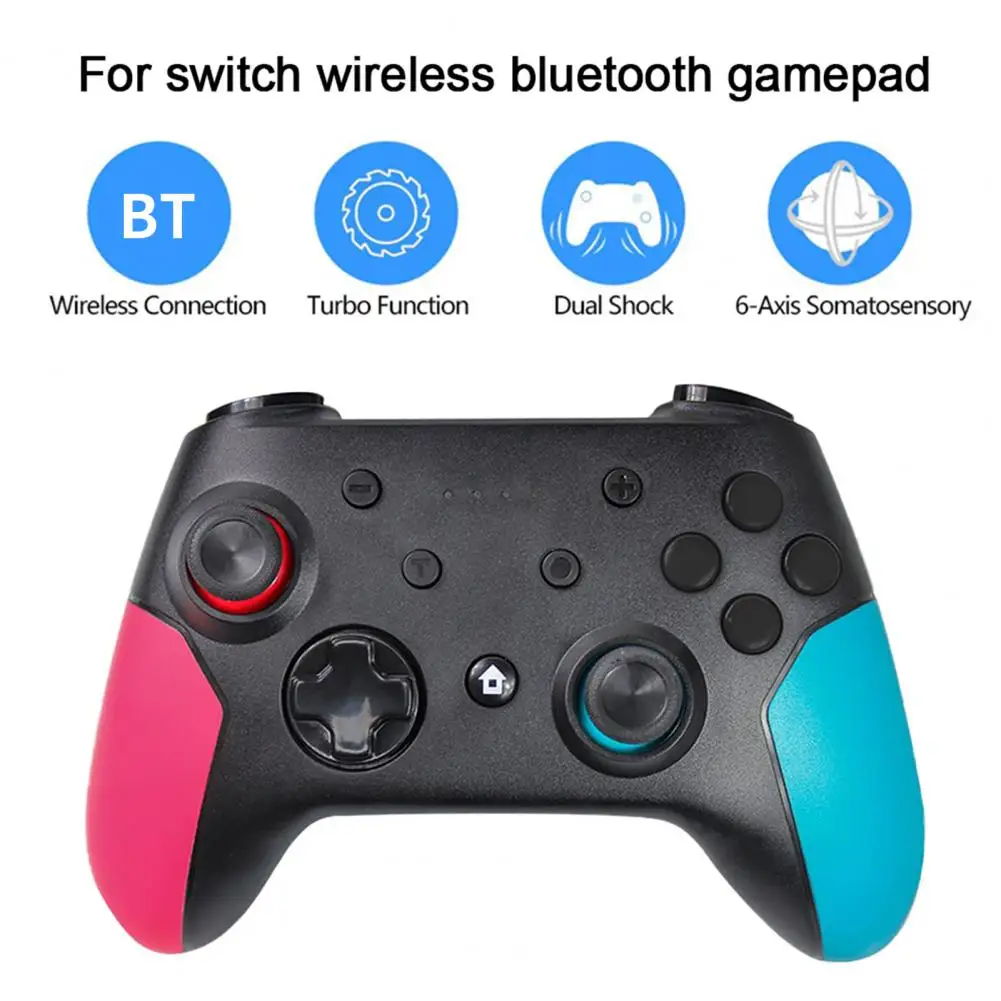Игровой джойстик компактный 6-осевой гироскоп эргономичный дизайн Bluetooth-совместимая игровая ручка с 3d-рокером
Игровой джойстик компактный 6-осевой гироскоп эргономичный дизайн Bluetooth-совместимая игровая ручка с 3d-рокером