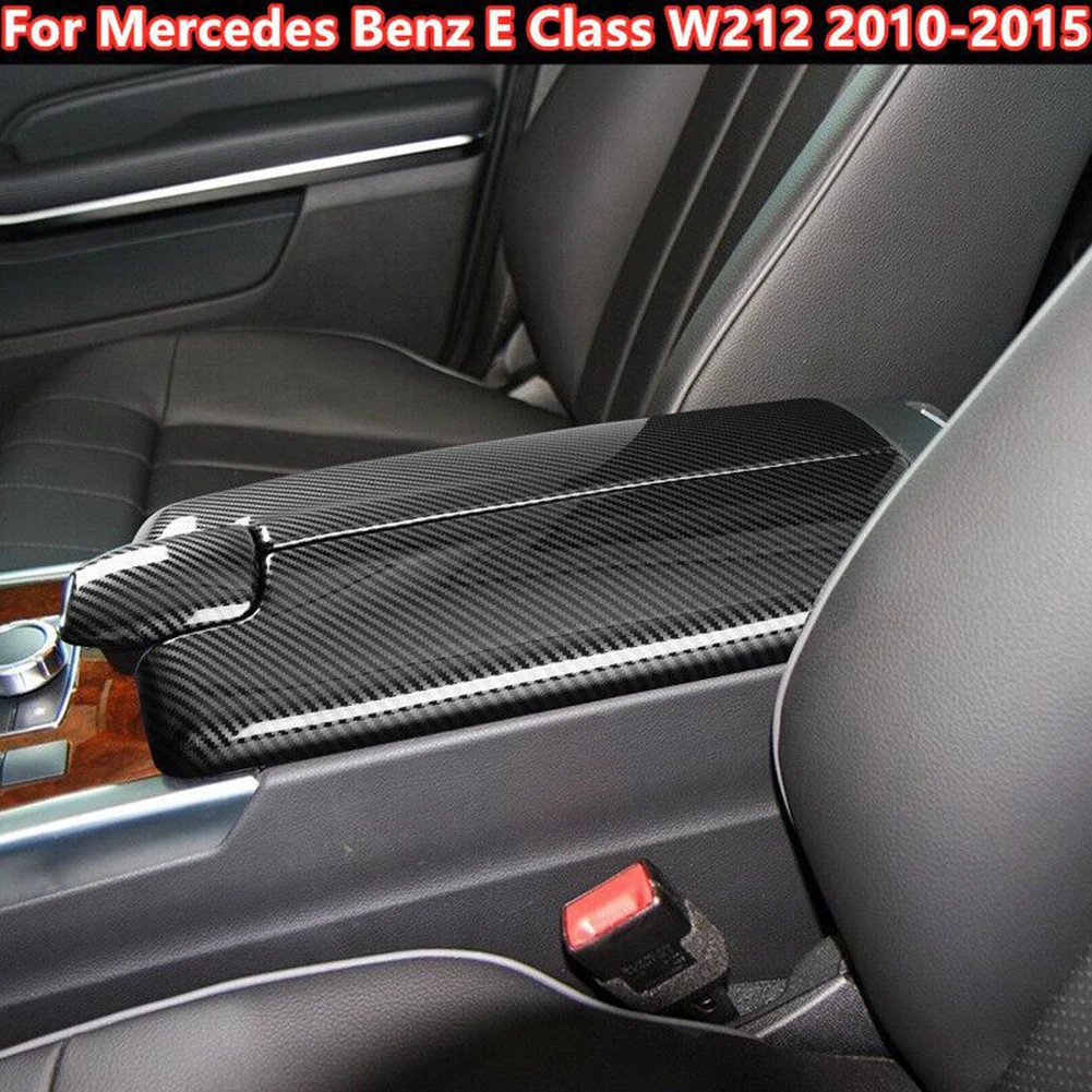 Car Armrest Box Cover ABS Carbon Fiber Center Armrest Box Cover Stylish Interior For Mercedes-Benz E Class W212 2010-2015
Car Armrest Box Cover ABS Carbon Fiber Center Armrest Box Cover Stylish Interior For Mercedes-Benz E Class W212 2010-2015