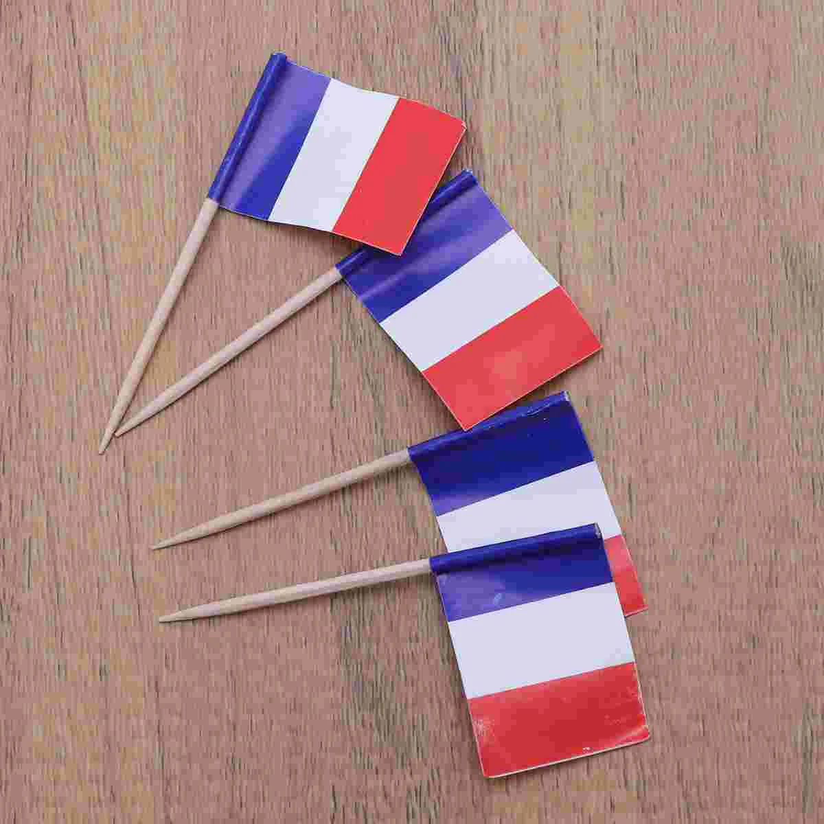 100pcs France Flag Shape Picks Decorative Cupcake Muffin Food Fruit Picks Festival Birthday Party Favors
100pcs France Flag Shape Picks Decorative Cupcake Muffin Food Fruit Picks Festival Birthday Party Favors