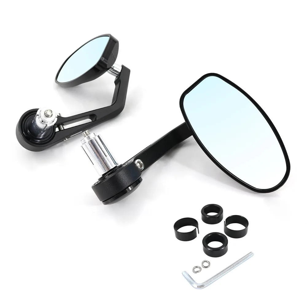 Handle Bar End Mirror 7/8" 22mm Universal Rearview Side Mirror For Aprilia RSV4 Tuono V4 Dorsoduro KTM 950 Adventure MV AGUSTA
Handle Bar End Mirror 7/8" 22mm Universal Rearview Side Mirror For Aprilia RSV4 Tuono V4 Dorsoduro KTM 950 Adventure MV AGUSTA