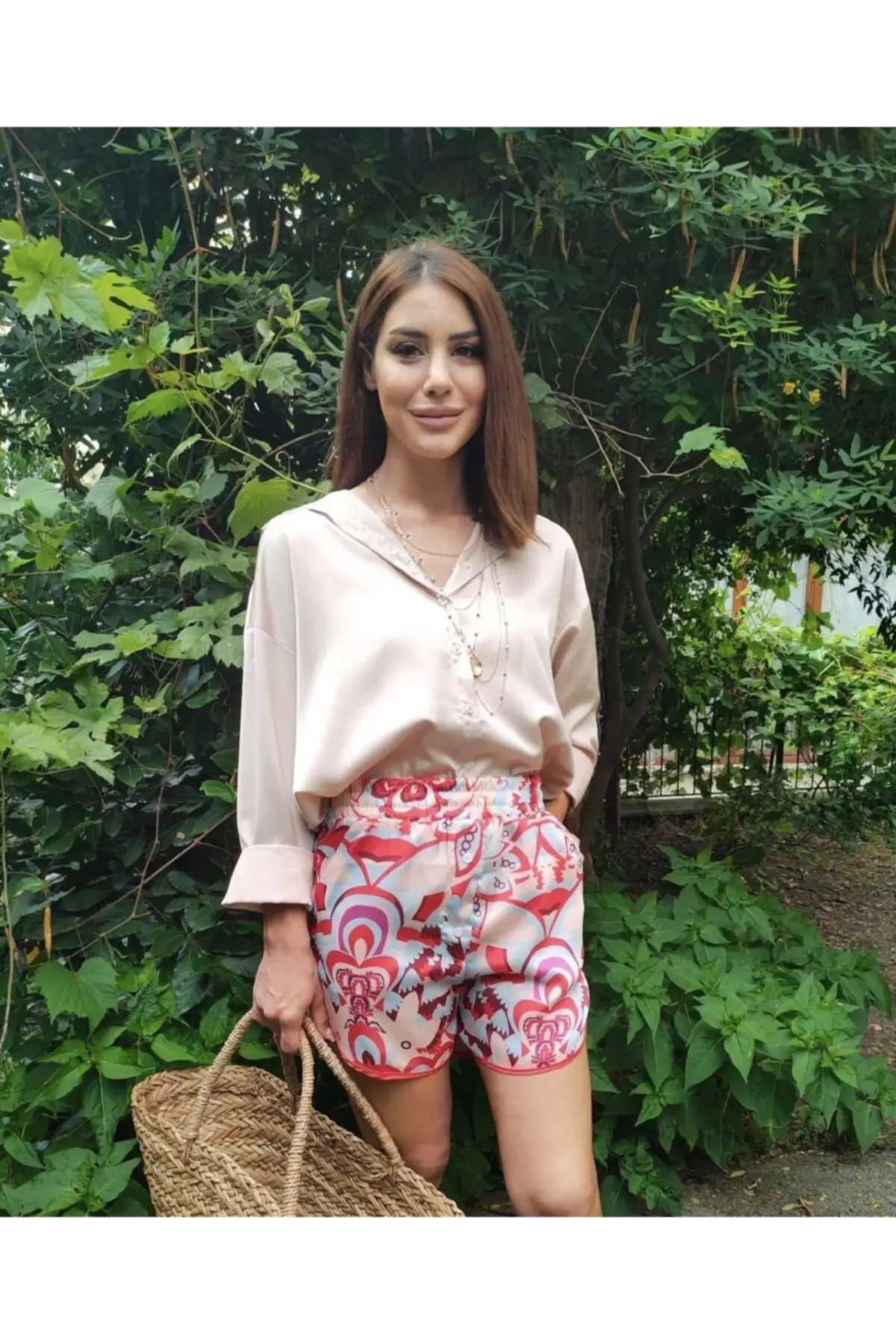 Women's Shorts Patterned New Summer Style Bermuda Basic Short Pants Streetwear Home Fashion Short Pants
Women's Shorts Patterned New Summer Style Bermuda Basic Short Pants Streetwear Home Fashion Short Pants