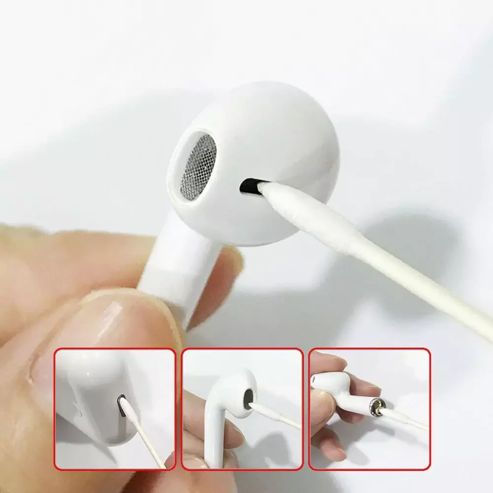 25/50pcs Dust Free Disposable Cleaning Swab Cotton Stick For AirPods Earphone Headphone Phone Charge Port Accessories Cleaner
25/50pcs Dust Free Disposable Cleaning Swab Cotton Stick For AirPods Earphone Headphone Phone Charge Port Accessories Cleaner
