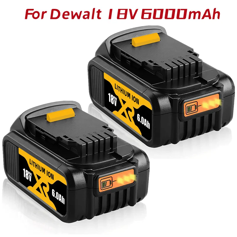 DCB184 18V/20V MAX XR 6.0Ah for 18V Batteries Compatible for DCB200 DCB180 DCB181 DCB182 for 18V Batteries
DCB184 18V/20V MAX XR 6.0Ah for 18V Batteries Compatible for DCB200 DCB180 DCB181 DCB182 for 18V Batteries