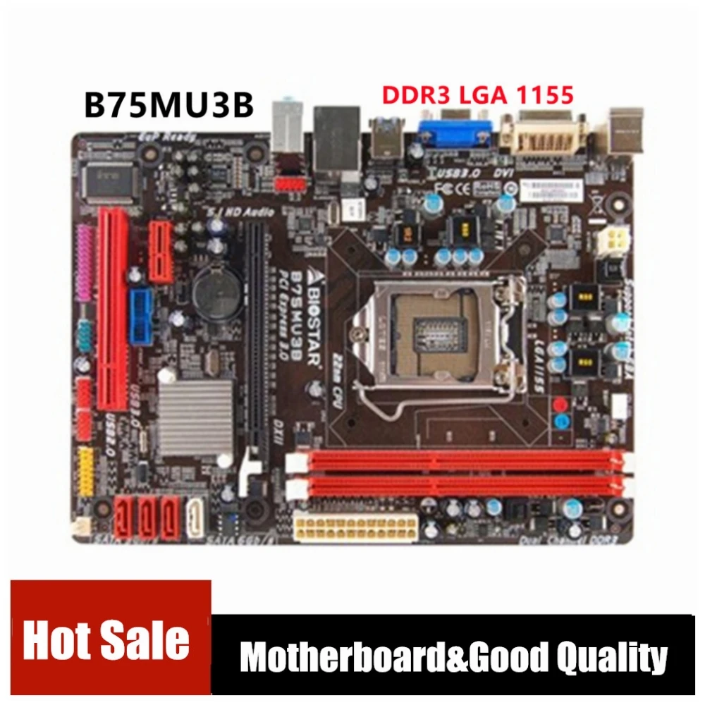 Для настольной материнской платы BIOSTAR B75MU3B B75 LGA 1155 DDR3 16 Гб SATA3 USB3.0 Micro ATX
Для настольной материнской платы BIOSTAR B75MU3B B75 LGA 1155 DDR3 16 Гб SATA3 USB3.0 Micro ATX