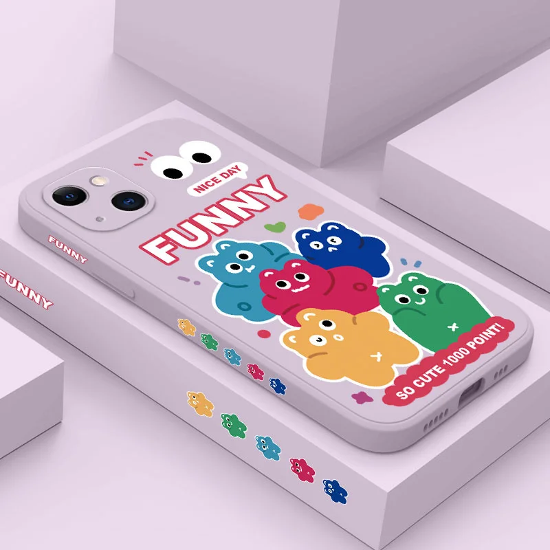 Jelly Monster Phone Case For iPhone 13 12 11 Pro Max Mini X XR XS MAX SE2020 8 7 Plus 6 6S Plus Cover
Jelly Monster Phone Case For iPhone 13 12 11 Pro Max Mini X XR XS MAX SE2020 8 7 Plus 6 6S Plus Cover