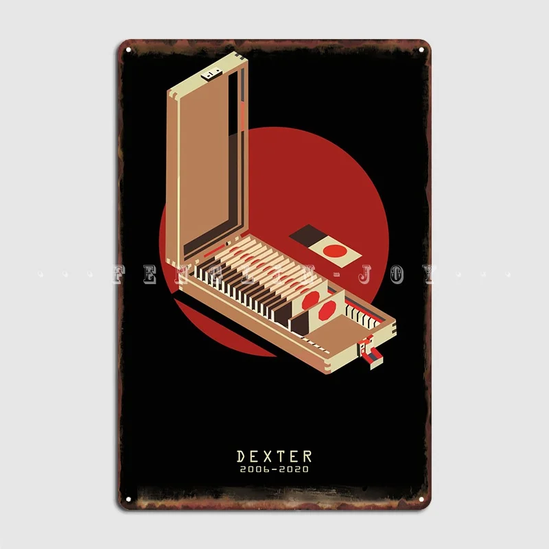 Металлический знак Dexter Кровяной ящик 
Металлический знак Dexter Кровяной ящик