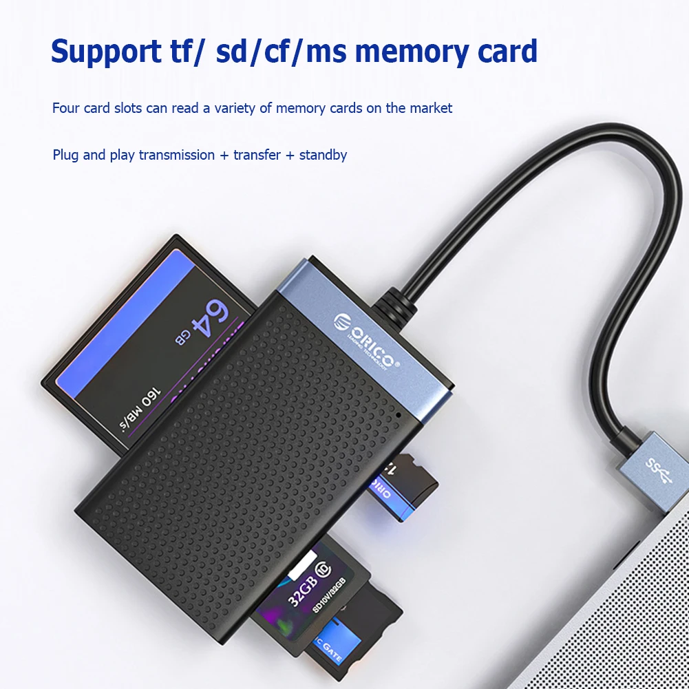USB C 4 in 1 Memory Smart Card Reader SD TF CF MS Compact Flash Card Adapter 5Gbps Laptop Accessories for Xiaomi Macbook Pro
USB C 4 in 1 Memory Smart Card Reader SD TF CF MS Compact Flash Card Adapter 5Gbps Laptop Accessories for Xiaomi Macbook Pro