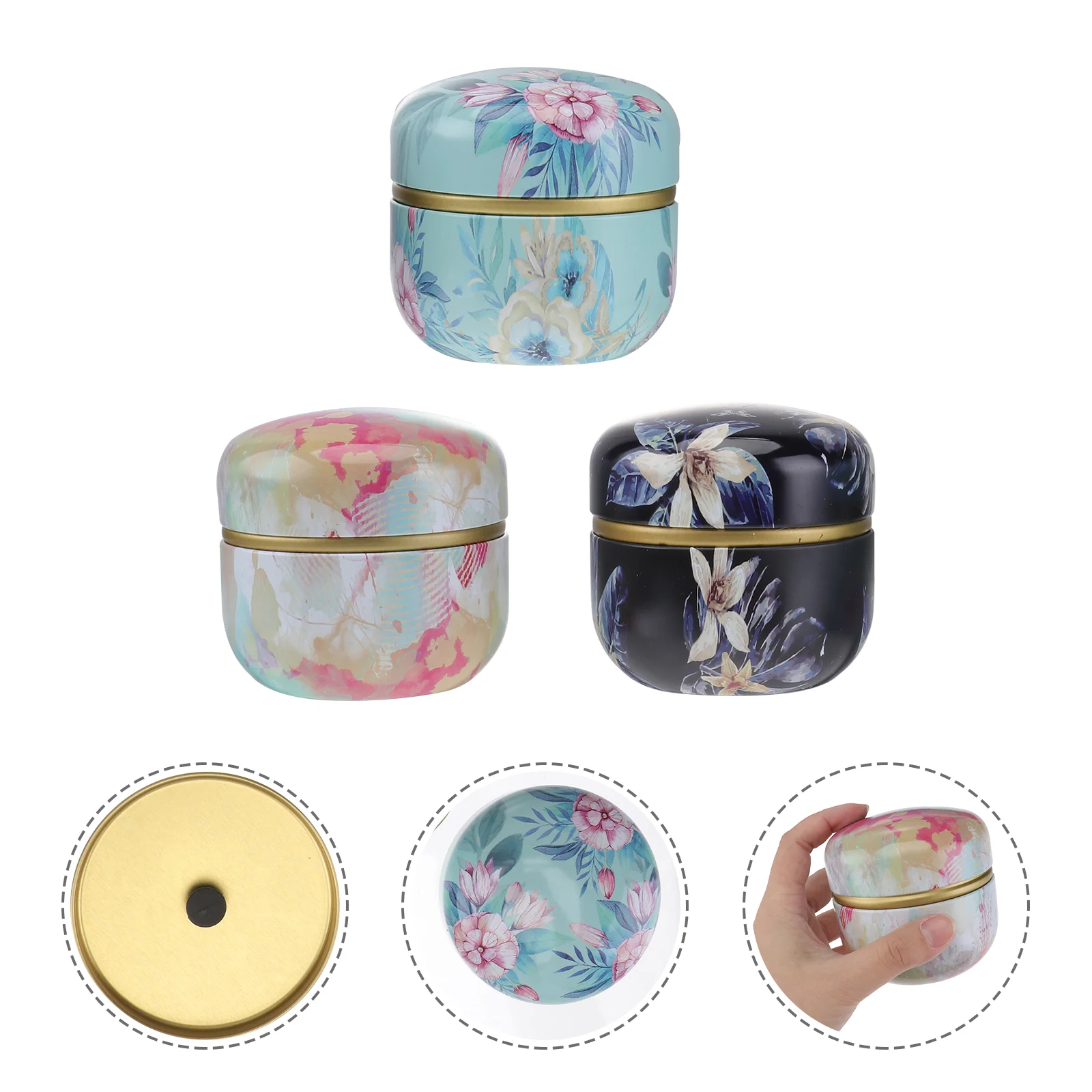Tea Mini Tins Loosestorage Containerslids Canister Jars Tinplate Coffee Tin Emptymetal Canisters Box Decorative Candy Cans
Tea Mini Tins Loosestorage Containerslids Canister Jars Tinplate Coffee Tin Emptymetal Canisters Box Decorative Candy Cans