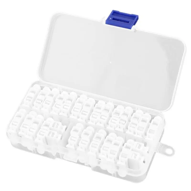 Быстроразъемный соединитель Ch2, 26 шт., стандартный пружинный зажим, клеммный кабельный зажим, разъем с быстрой пружиной 10 А, 250 В, Электрическ...
Быстроразъемный соединитель Ch2, 26 шт., стандартный пружинный зажим, клеммный кабельный зажим, разъем с быстрой пружиной 10 А, 250 В, Электрическ...