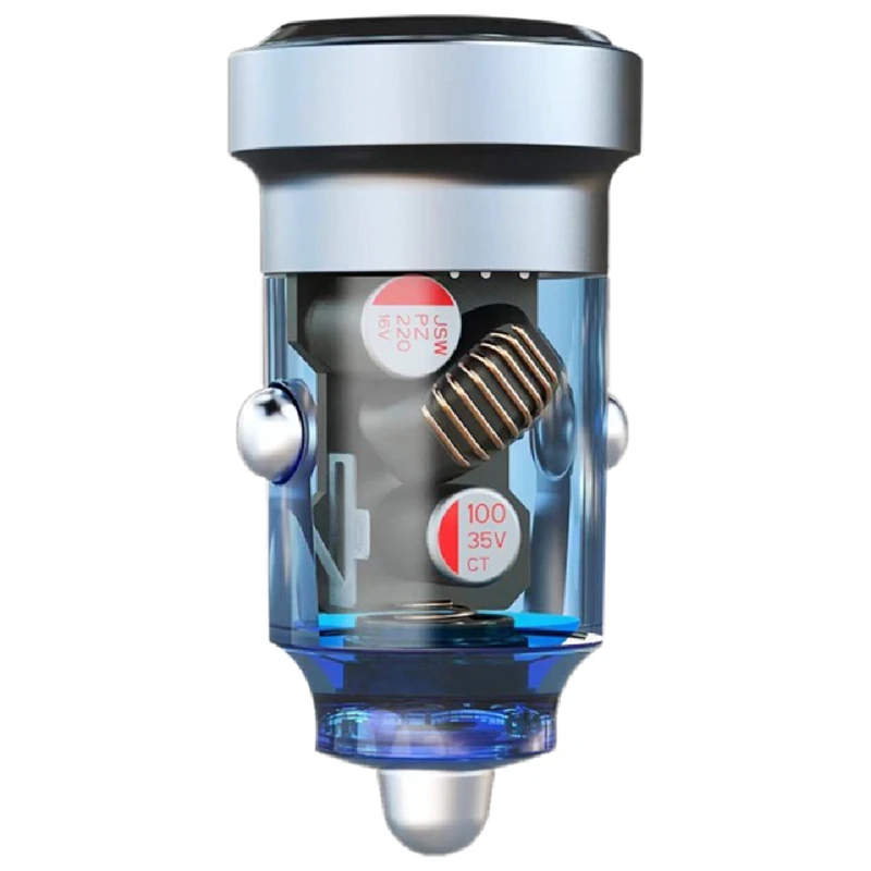 Автомобильное зарядное устройство Pd30w с разъемом для быстрой зарядки
Автомобильное зарядное устройство Pd30w с разъемом для быстрой зарядки