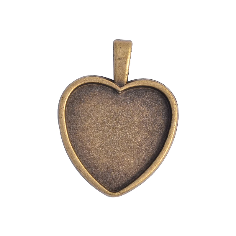New Fashion 5pcs 20mm/25mm Heart Inner Size Antique Bronze And Antique Silver Colors Plated Heart Cabochon Base Setting Pendant
New Fashion 5pcs 20mm/25mm Heart Inner Size Antique Bronze And Antique Silver Colors Plated Heart Cabochon Base Setting Pendant
