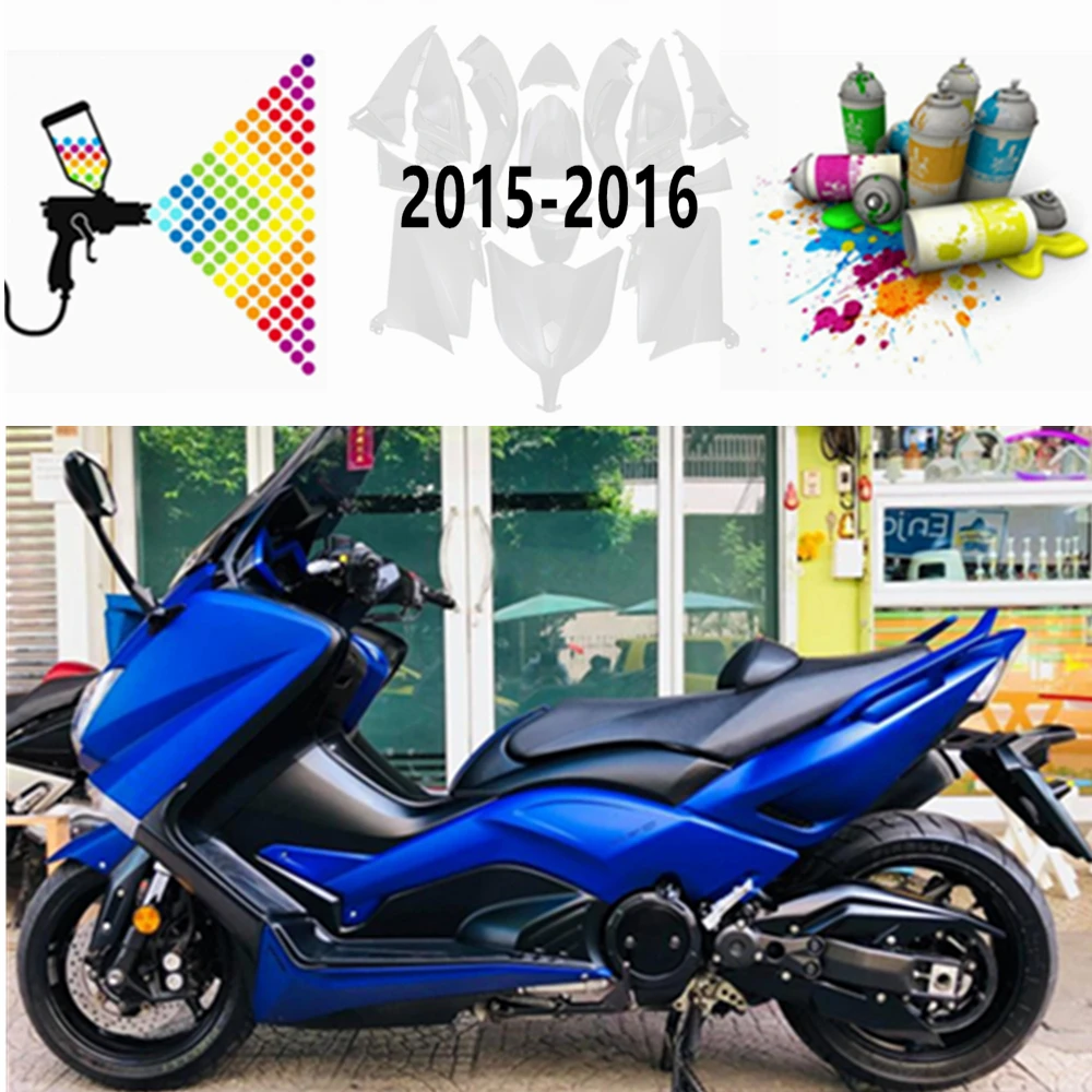 

Пластиковые детали для кузова TMAX530 TMAX 530 2015 2016 полный комплект обтекателей для мотоциклов матовый синий черный цвет