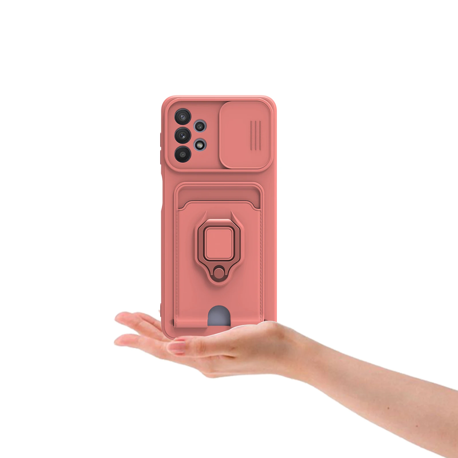 Card Slot Phone Holder Case For Samsung A53 5G 2022 Wallet Cover For Shockproof Anti-Drop Ring Holder Phone Case
Card Slot Phone Holder Case For Samsung A53 5G 2022 Wallet Cover For Shockproof Anti-Drop Ring Holder Phone Case