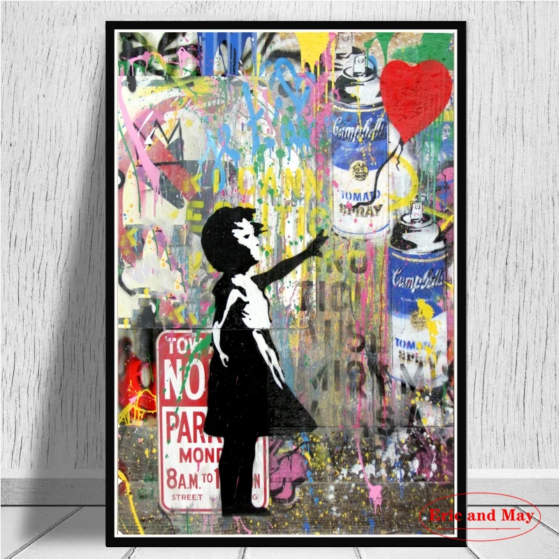 Large Size Banksy Art Canvas Posters and Prints Funny Monkeys Graffiti Street Art Wall Pictures for Modern Home Room Decor
Large Size Banksy Art Canvas Posters and Prints Funny Monkeys Graffiti Street Art Wall Pictures for Modern Home Room Decor