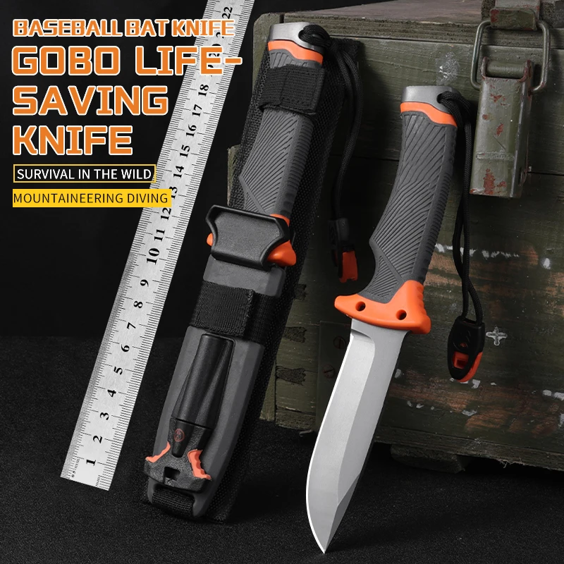 Blade Hunting Knife Handle Blade Tactical Camping Survival Combat Pocket titanium Knive Half Teeth Pocket +ABS Sheath Blade Hunt
Blade Hunting Knife Handle Blade Tactical Camping Survival Combat Pocket titanium Knive Half Teeth Pocket +ABS Sheath Blade Hunt