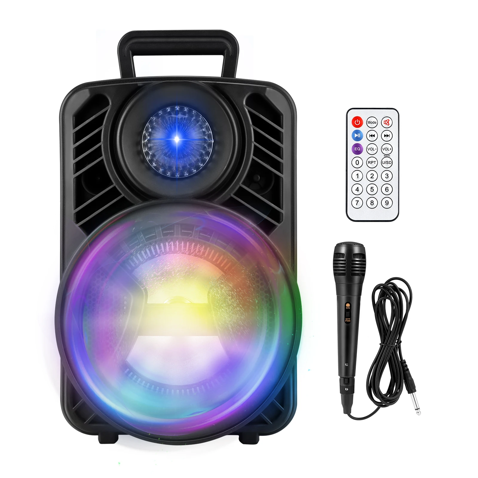Ultra-high Karaoke Machine Wireless Bluetooth Speaker Outdoor Portable Lever Square Dance Subwoofer 8 Inch Music Column Family
Ultra-high Karaoke Machine Wireless Bluetooth Speaker Outdoor Portable Lever Square Dance Subwoofer 8 Inch Music Column Family