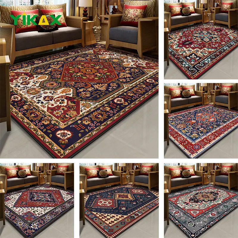 National Style Persian Carpet Living Room Area Rugs Bedroom Corridor Kitchen Floor Mat Anti-slip Doormat European Mandala Rug
National Style Persian Carpet Living Room Area Rugs Bedroom Corridor Kitchen Floor Mat Anti-slip Doormat European Mandala Rug