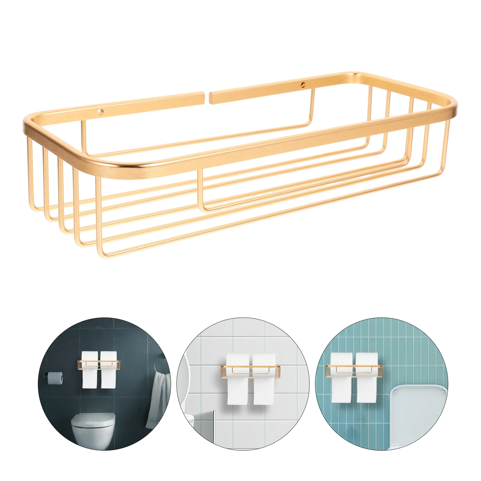 Household Paper Mount Storage Shelf Rack Wall Mounted Toilet Holder Towel Wall-mounted Simple
Household Paper Mount Storage Shelf Rack Wall Mounted Toilet Holder Towel Wall-mounted Simple