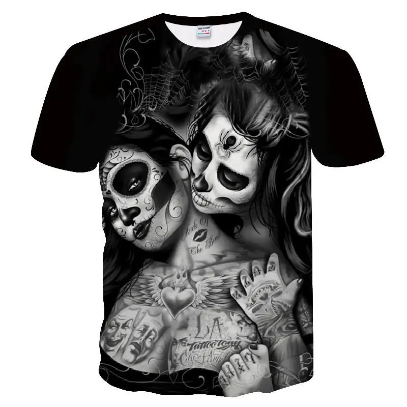 Fashion 3D T Shirt Men Summer Casual O Neck Hip Hop Horror Skull Print Short Sleeve Shirt
Fashion 3D T Shirt Men Summer Casual O Neck Hip Hop Horror Skull Print Short Sleeve Shirt