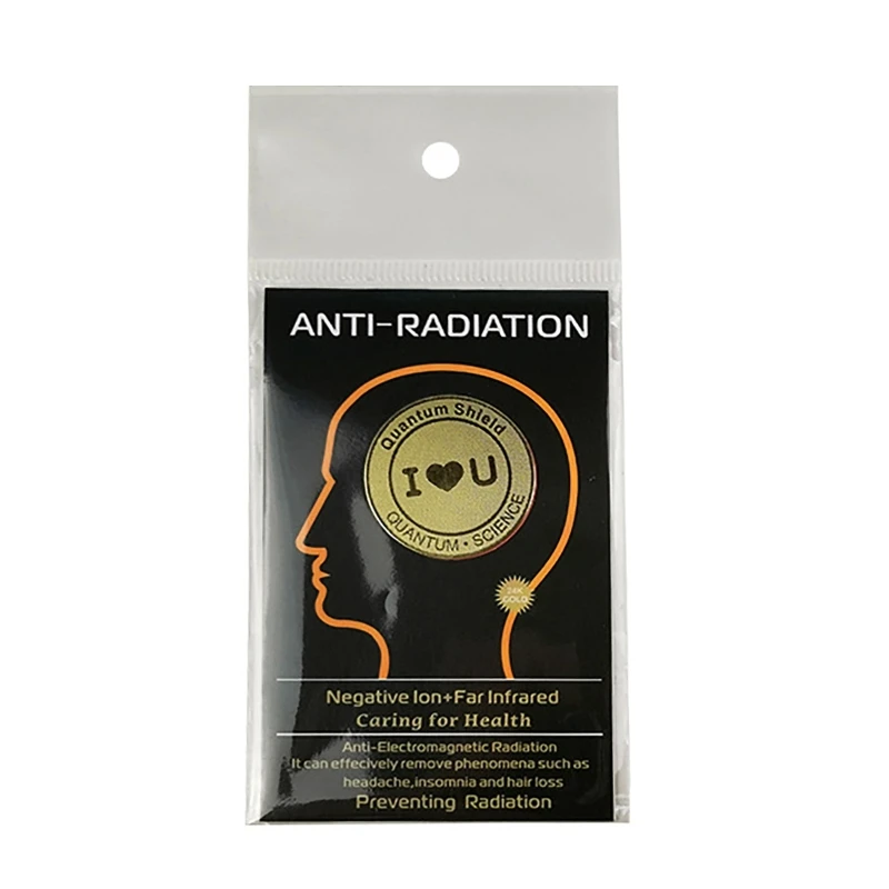 Anti-Radiation Sticker EMF Protection Phone Protector Round Quantum Shields Sticker w/ I Love You Pattern for TVs Laptop Tablet 
Anti-Radiation Sticker EMF Protection Phone Protector Round Quantum Shields Sticker w/ I Love You Pattern for TVs Laptop Tablet