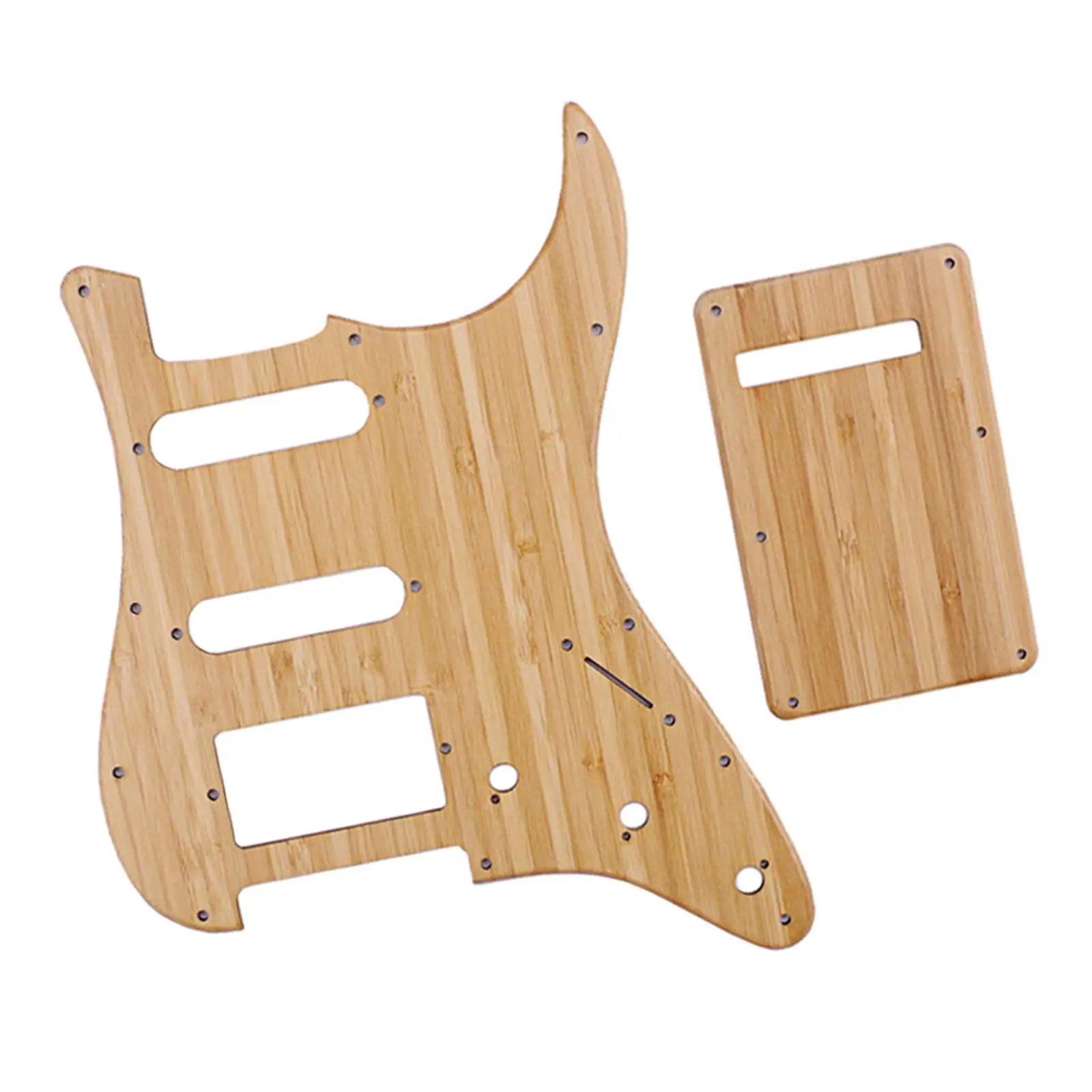 1ply Guitar Pickguard Scratch Plate SSS & Back Plate Tremolo Cover Set for ST Guitar Parts
1ply Guitar Pickguard Scratch Plate SSS & Back Plate Tremolo Cover Set for ST Guitar Parts