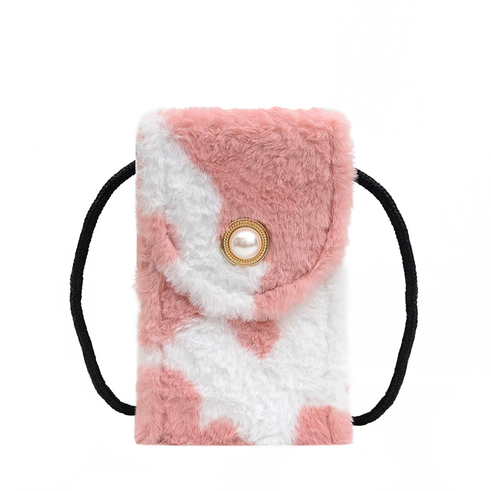 Fashion Plush Crossbody Purse Women Pearl Hasp Animal Shoulder Bag Money Pouches Popular Simple Female Daily Bag
Fashion Plush Crossbody Purse Women Pearl Hasp Animal Shoulder Bag Money Pouches Popular Simple Female Daily Bag