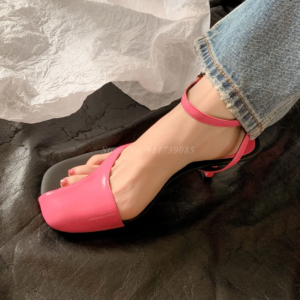 2023 Summer New Square Cover Toe Side Cut Out Shoes 8cm High Thin Heel Slingback Sandals Golden Silver Rose Red Color Shoes Lady 
2023 Summer New Square Cover Toe Side Cut Out Shoes 8cm High Thin Heel Slingback Sandals Golden Silver Rose Red Color Shoes Lady