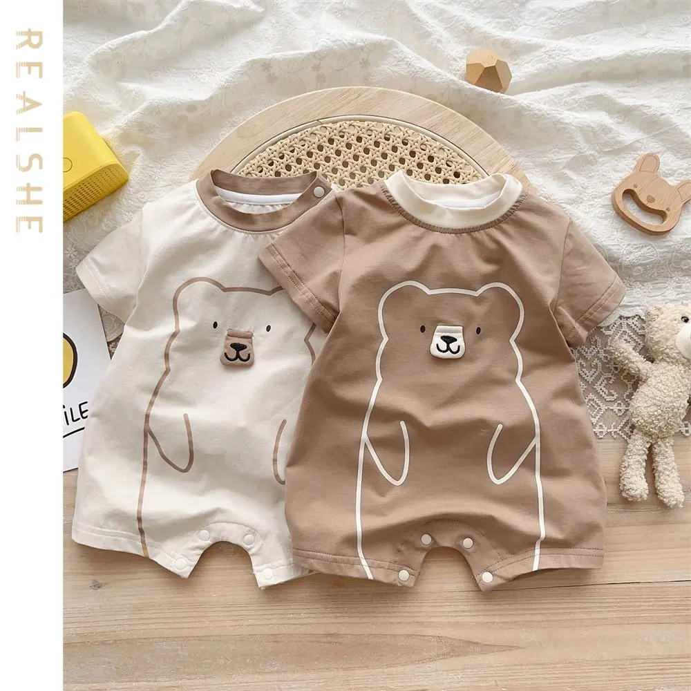 2023 0-24M Newborn Infant Baby Boy Girl Clothes Cute Cartoon Short Sleeve Romper Pants Outfits Summer Baby Clothing
2023 0-24M Newborn Infant Baby Boy Girl Clothes Cute Cartoon Short Sleeve Romper Pants Outfits Summer Baby Clothing