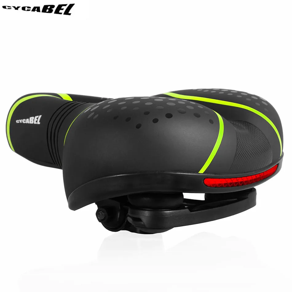 3D Hollow Breathable Bicycle Saddle Men Women MTB Road Bike Saddle Shock Absorbing Comfortable Big Butt Bike Seat Safety Warning
3D Hollow Breathable Bicycle Saddle Men Women MTB Road Bike Saddle Shock Absorbing Comfortable Big Butt Bike Seat Safety Warning