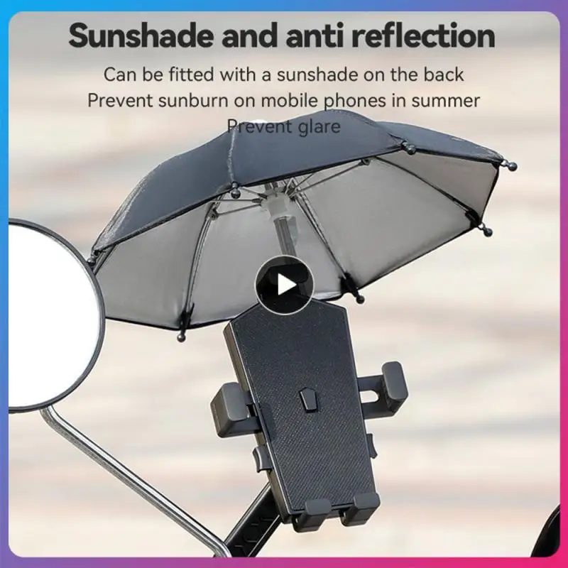 

Universal Bracket Anti Seismic 360 ° Rotation Mobile Phone Holder With Umbrella And Easy To Use Durable Phone Holder Sturdy