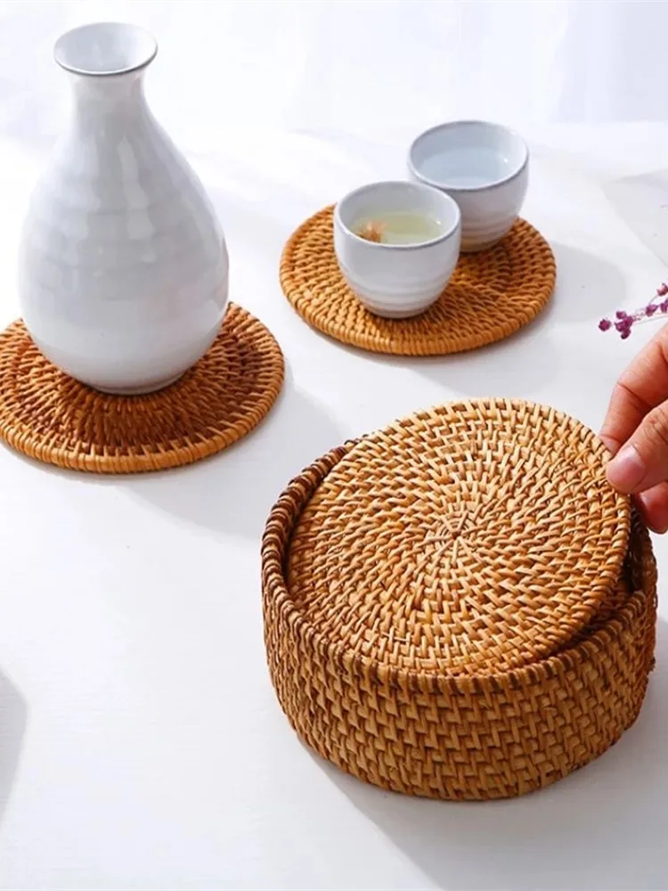 6/1 шт. коврик для чашки из натурального ротанга, круглая плетеная Горячая Изоляция, подкладка для стола, аксессуары для украшения кухни
6/1 шт. коврик для чашки из натурального ротанга, круглая плетеная Горячая Изоляция, подкладка для стола, аксессуары для украшения кухни