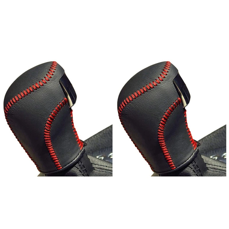 2X Auto Leather Car Gear Head Shift Knob Cover For Golf 6 7 MK6 MK7 DSG Tiguan BORA Passat B7 Tiguan Touran
2X Auto Leather Car Gear Head Shift Knob Cover For Golf 6 7 MK6 MK7 DSG Tiguan BORA Passat B7 Tiguan Touran