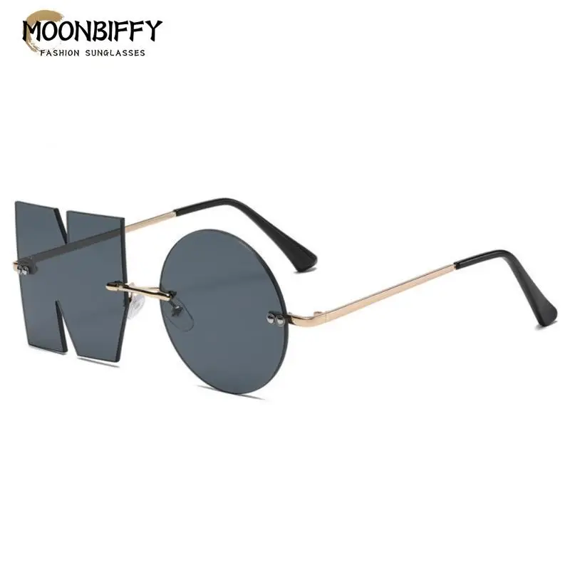 Letter NO Party Funny Glasses Fashion Personality Sunglasses Rimless Irregular Eyewear Outdoor Cycling Protection UV400 Kid Gift
Letter NO Party Funny Glasses Fashion Personality Sunglasses Rimless Irregular Eyewear Outdoor Cycling Protection UV400 Kid Gift