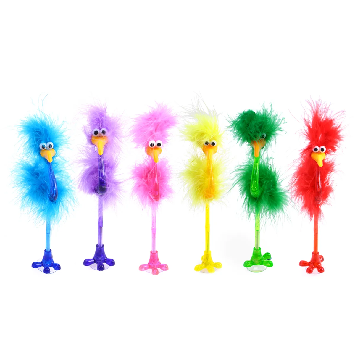 6pcs Ostrich Shape Ball-point Pen Cartoon Ballpoint Pens Stationery for Home School Office Random Color Cute
6pcs Ostrich Shape Ball-point Pen Cartoon Ballpoint Pens Stationery for Home School Office Random Color Cute
