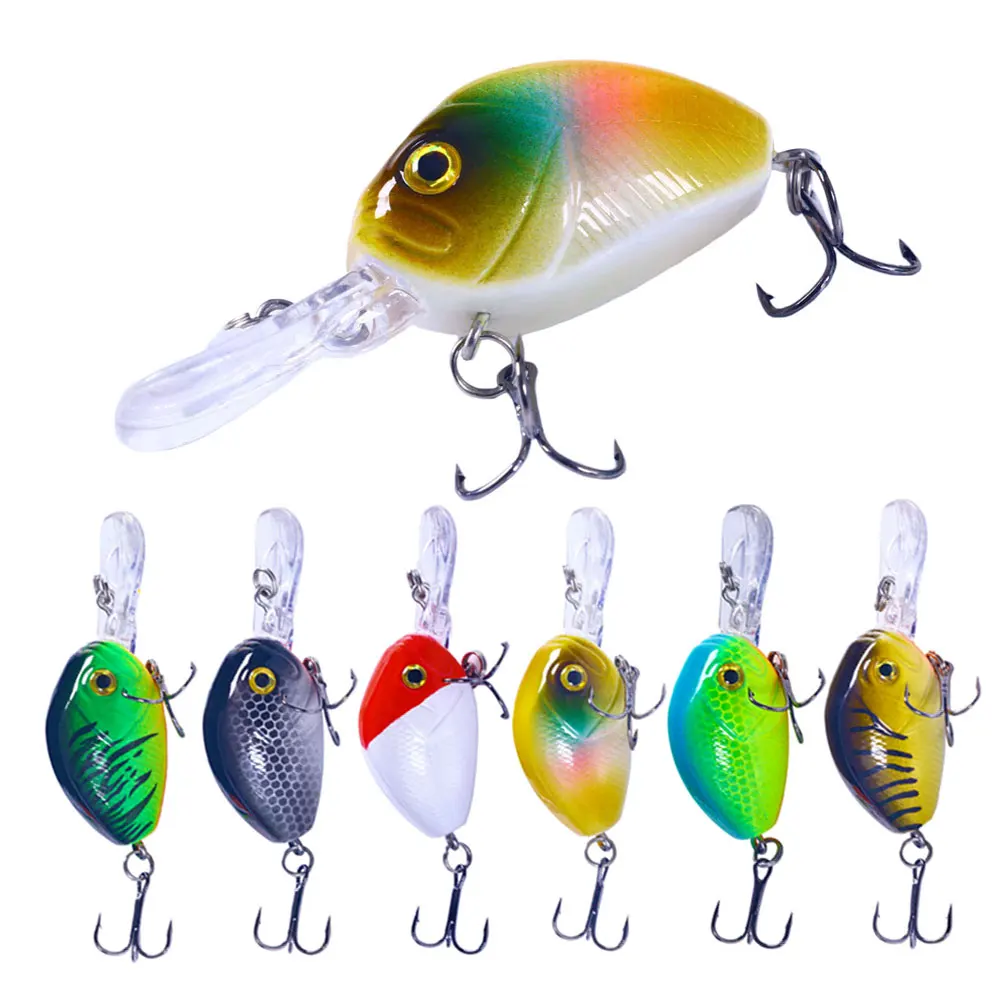 

Crank Fishing Lure 6.5cm 7.5g Isca Artificial Hard Bait pike carp Crankbait Lures wobblers Pesca Fishing Tackle