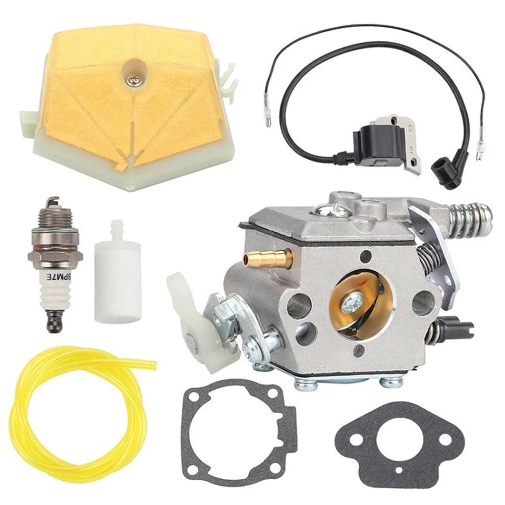 Carburetor Carb Kit For Husqvarna 50 51 55 61 254 257 262 Chainsaw For Walbro WT-170 Carburetor Spark Plug Fuel Filter Set
Carburetor Carb Kit For Husqvarna 50 51 55 61 254 257 262 Chainsaw For Walbro WT-170 Carburetor Spark Plug Fuel Filter Set