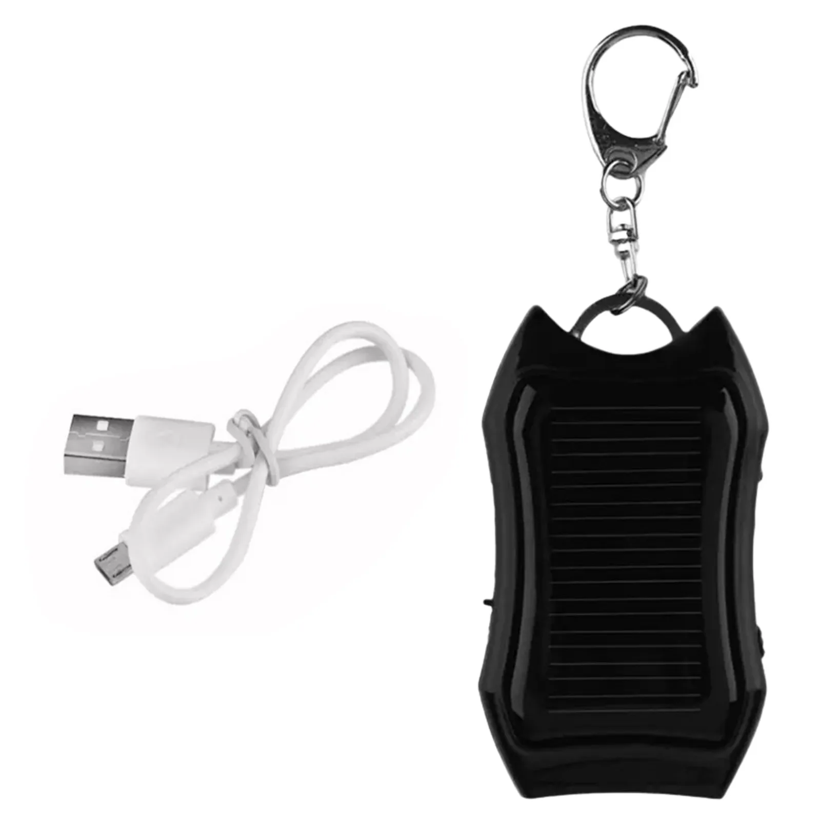 Small Solar Charger Keychain Charger With 3 LED Lights 1500mAh Large-capacity Battery Mini Portable Battery With Carabiner
Small Solar Charger Keychain Charger With 3 LED Lights 1500mAh Large-capacity Battery Mini Portable Battery With Carabiner