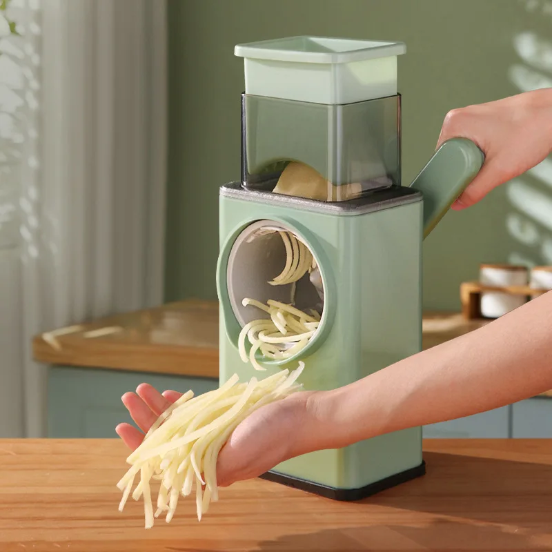 Household Vegetable Cutter Multi-function Roller Grater Potato Shredder Slicer Slicer Kitchen Accessories Potato Masher
Household Vegetable Cutter Multi-function Roller Grater Potato Shredder Slicer Slicer Kitchen Accessories Potato Masher