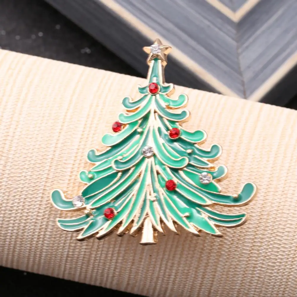 Christmas Brooch Festival Shiny Colored Rhinestone All-match Decoration Gifts Luxury Xmas Tree Clothing Brooch Pin Jewelry
Christmas Brooch Festival Shiny Colored Rhinestone All-match Decoration Gifts Luxury Xmas Tree Clothing Brooch Pin Jewelry