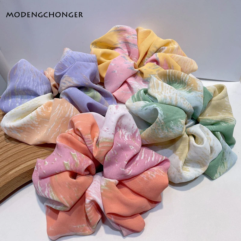 New Fashion Oversized Ink Painting Hair Tie Elegant Hair Scrunchies Temperament Girl Elastic Hair Rope For Women Hair Accessorie
New Fashion Oversized Ink Painting Hair Tie Elegant Hair Scrunchies Temperament Girl Elastic Hair Rope For Women Hair Accessorie