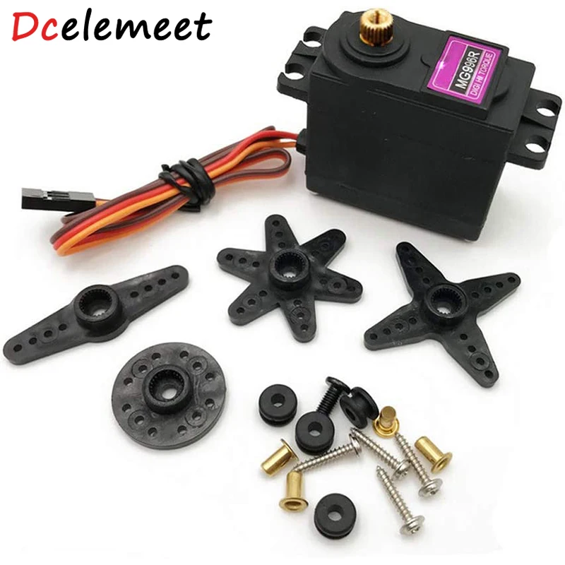 Best Price Servos Digital MG996 Servo Metal Gear for Futaba JR Car RC Model Helicopter Boat For Arduino UNO diy
Best Price Servos Digital MG996 Servo Metal Gear for Futaba JR Car RC Model Helicopter Boat For Arduino UNO diy