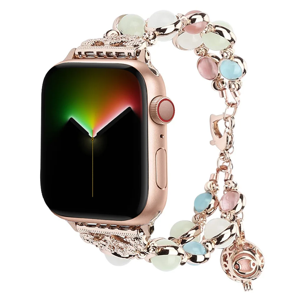 Браслет с люминесцентными бусинами для Apple Watch Series 7 6 SE 5 4 3 2 iWatch 44 мм 42 мм 40/38 мм 41/45 мм
Браслет с люминесцентными бусинами для Apple Watch Series 7 6 SE 5 4 3 2 iWatch 44 мм 42 мм 40/38 мм 41/45 мм