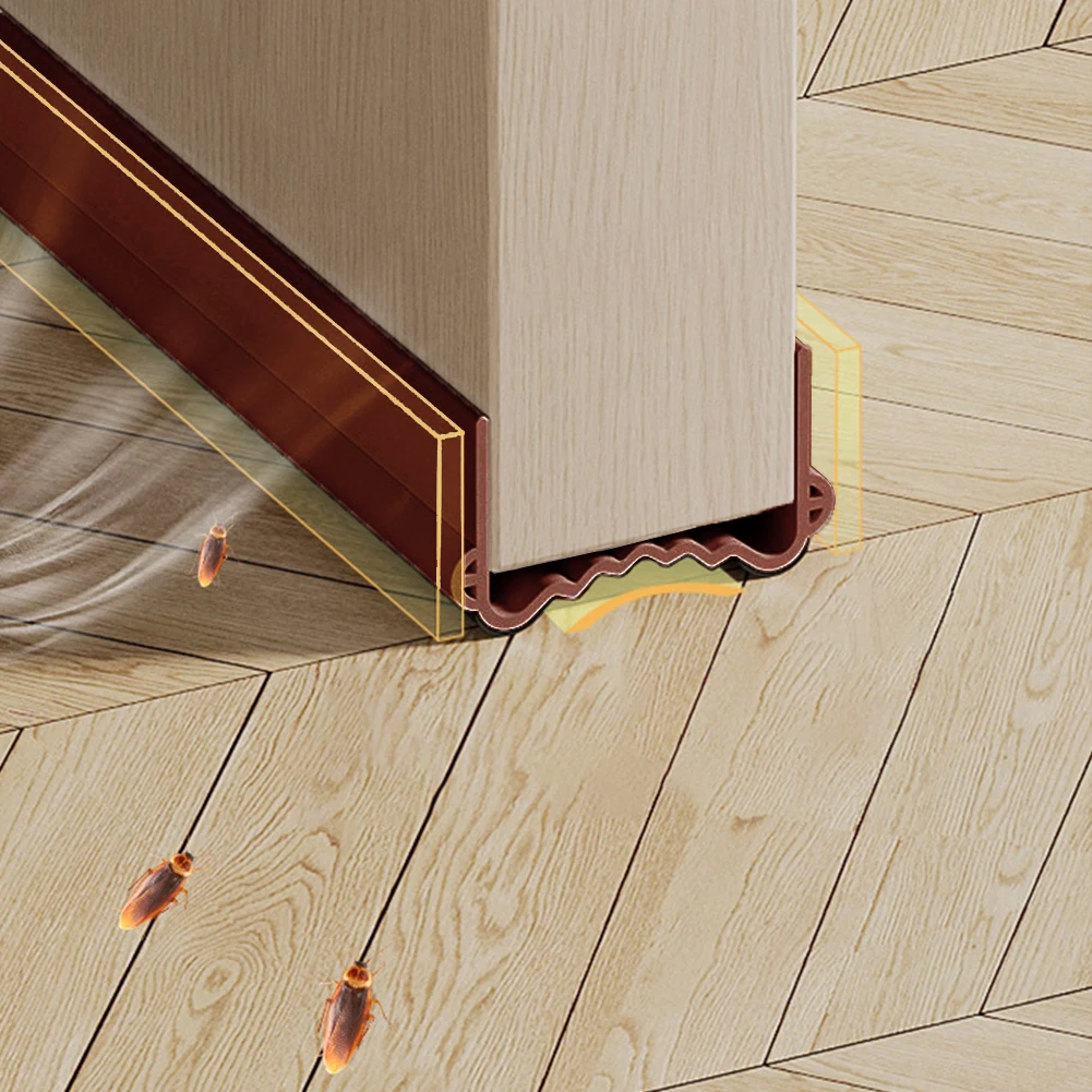 100*4cm Under Door Bottom Seal Strip Self-adhesive Waterproof Flexible Wind Noise Reduction Stopper Under Door Sealing
100*4cm Under Door Bottom Seal Strip Self-adhesive Waterproof Flexible Wind Noise Reduction Stopper Under Door Sealing