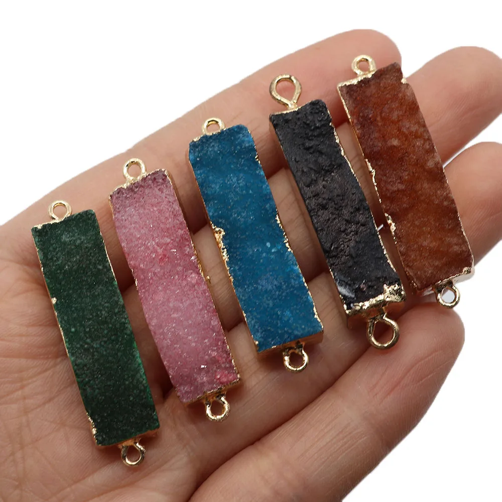 Exquisite Natural Stone Rectangular Crystal Pendant 8-45mm Pendant Charm Fashion Jewelry Earrings DIY Necklace Accessories
Exquisite Natural Stone Rectangular Crystal Pendant 8-45mm Pendant Charm Fashion Jewelry Earrings DIY Necklace Accessories