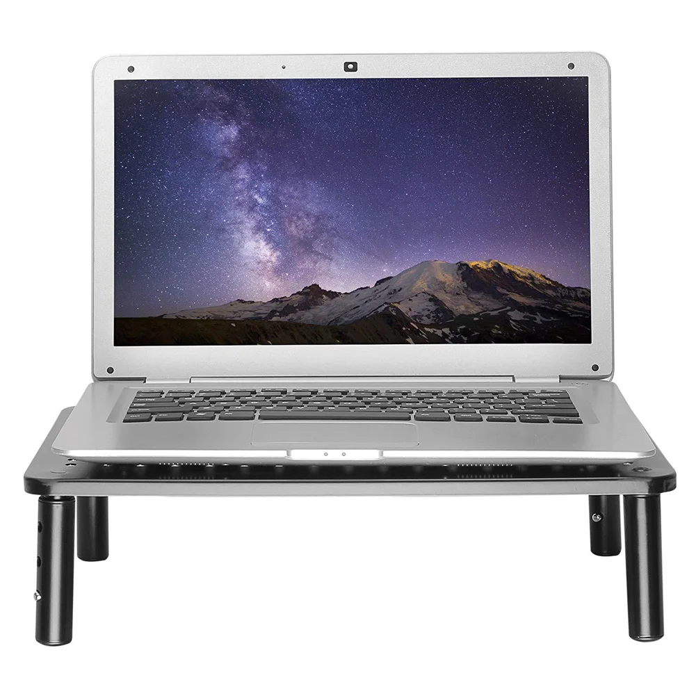 Monitor Stand Riser 3 Height Adjustable Stand Desktop with Mesh Platform for Laptop Computer EM88
Monitor Stand Riser 3 Height Adjustable Stand Desktop with Mesh Platform for Laptop Computer EM88