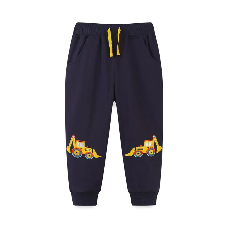 Jumping Meters 2-7T Boys Sweatpants Applique Children's Clothing Full Length Drawstring Cartoon Embroidery Baby Trousers
Jumping Meters 2-7T Boys Sweatpants Applique Children's Clothing Full Length Drawstring Cartoon Embroidery Baby Trousers