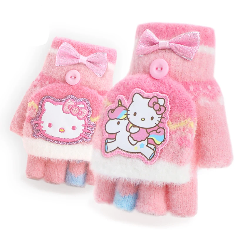 New Hellokitty Kawaii Children's Cartoons Gloves Cap Scarf Girls Girls Baby Winter Warm 5-12 Years Baby Boys Girls Mittens
New Hellokitty Kawaii Children's Cartoons Gloves Cap Scarf Girls Girls Baby Winter Warm 5-12 Years Baby Boys Girls Mittens
