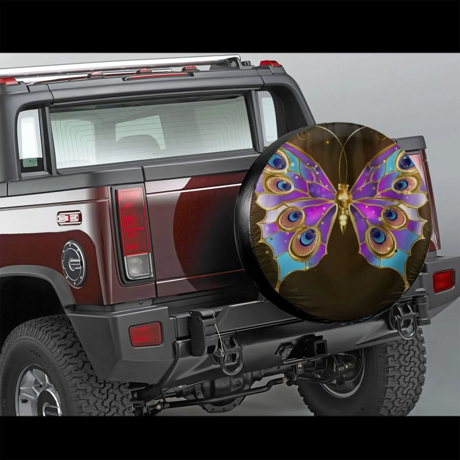 Spare Tire Cover for Car, Gold Pink Butterfly, Nature Wings Insect, Abstract Pattern, Girly Gardening,
Spare Tire Cover for Car, Gold Pink Butterfly, Nature Wings Insect, Abstract Pattern, Girly Gardening,